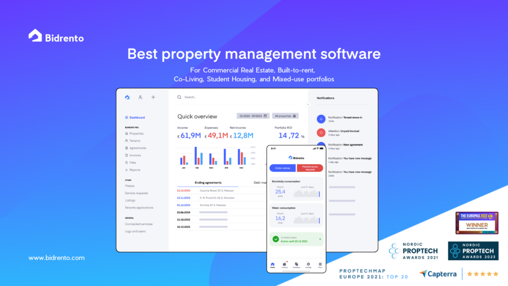 best property management software for built-to-rent, co-living, student housing, commercial real estate