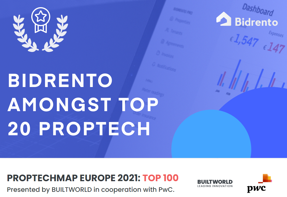 Top 20 best proptech companies in europe
